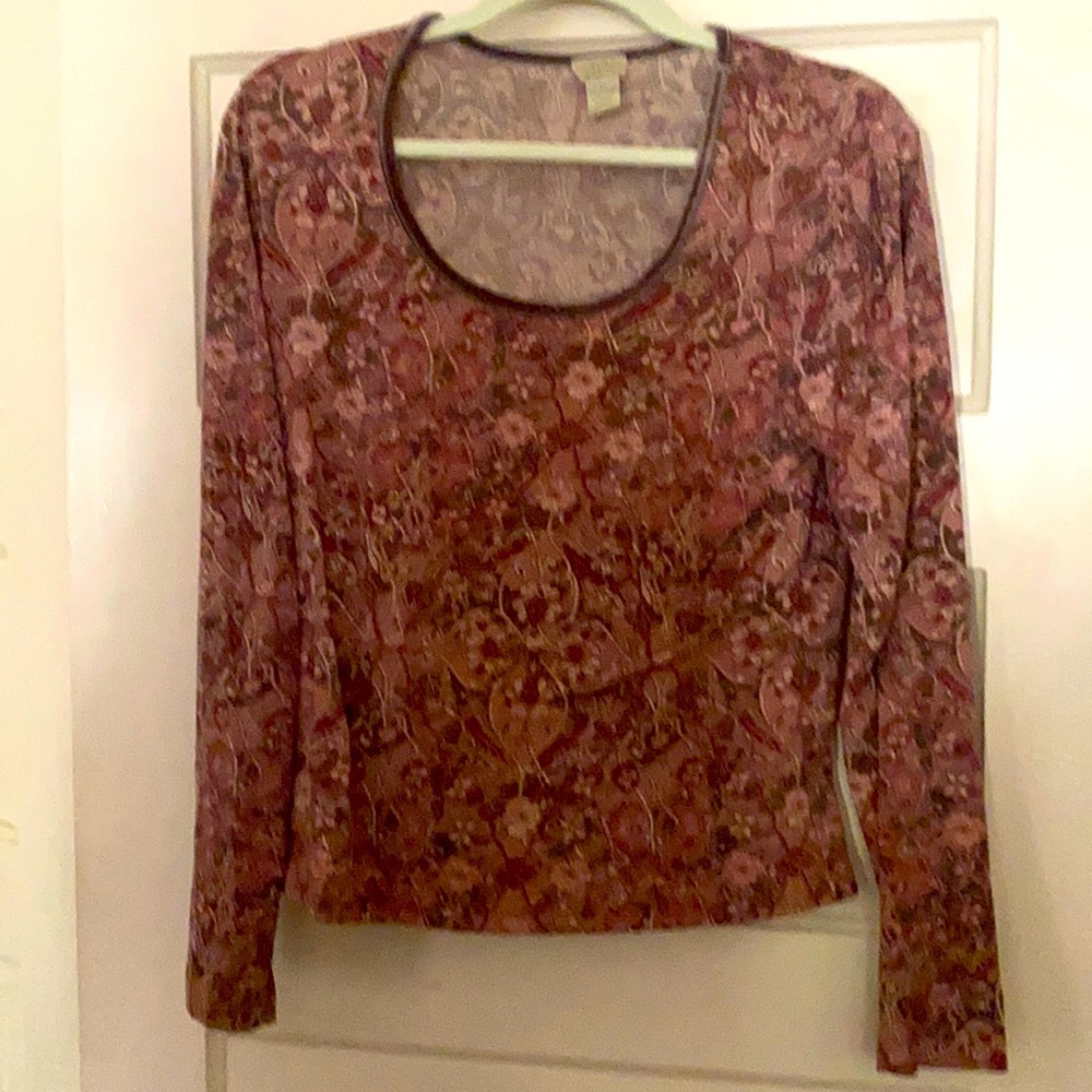J.Jill Paisley style top Large